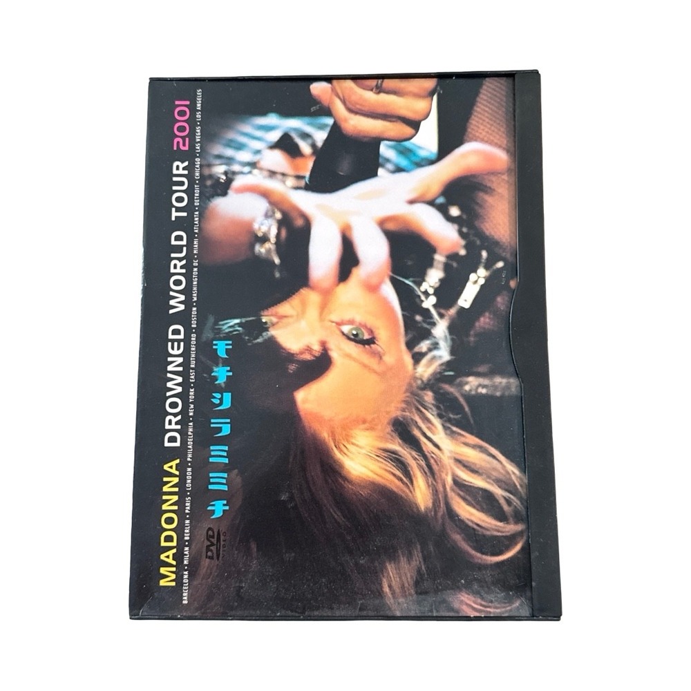 Madonna Drowned World Tour 2001 DVD Warner Reprise Live Concert Video NTSC 00s